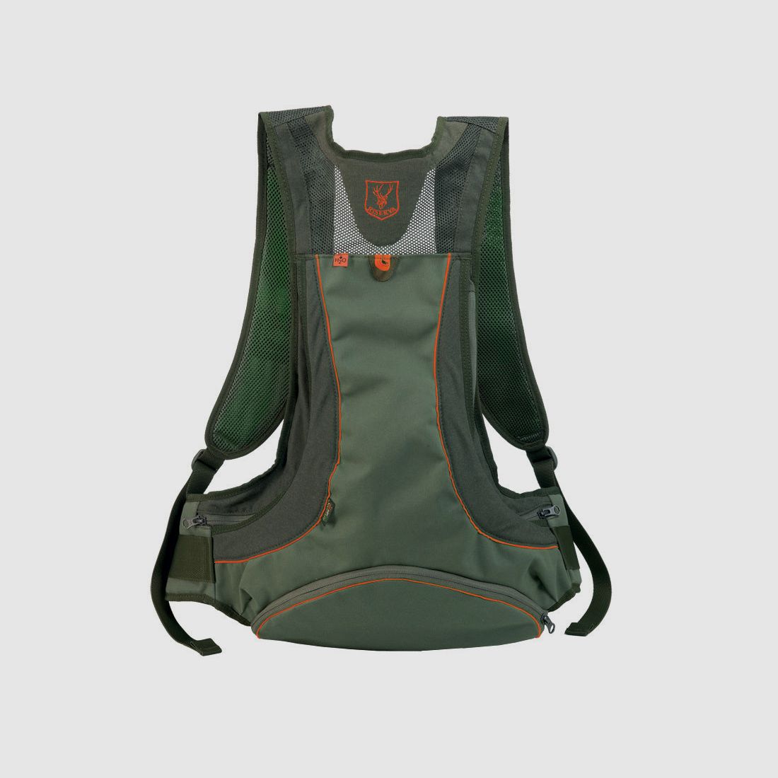 RISERVA RV1835 GILET CACCIA VERDE/ARANCIO TG. UNICA, immagine 2 di 4