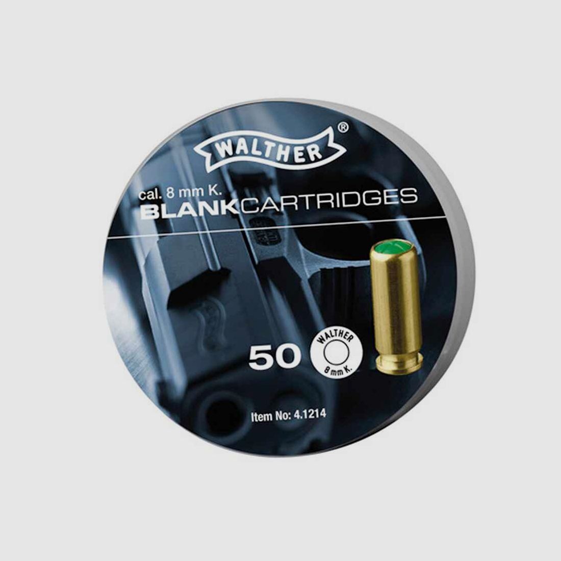 Blank cartridges / cal. 8 mm K. - 50 shots Walther