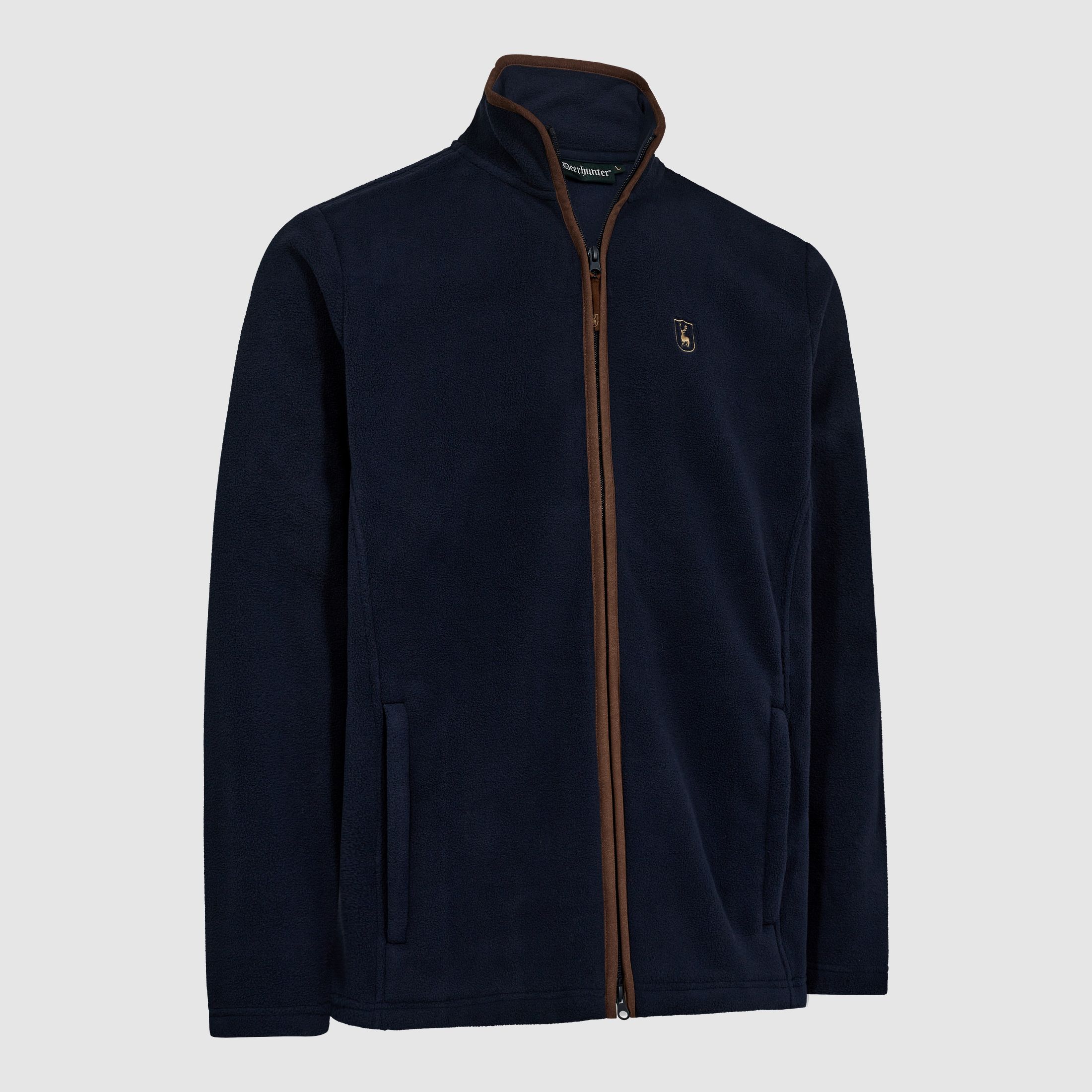 Cumbria Fleece Jacke - Dark Blue – Größe: XL