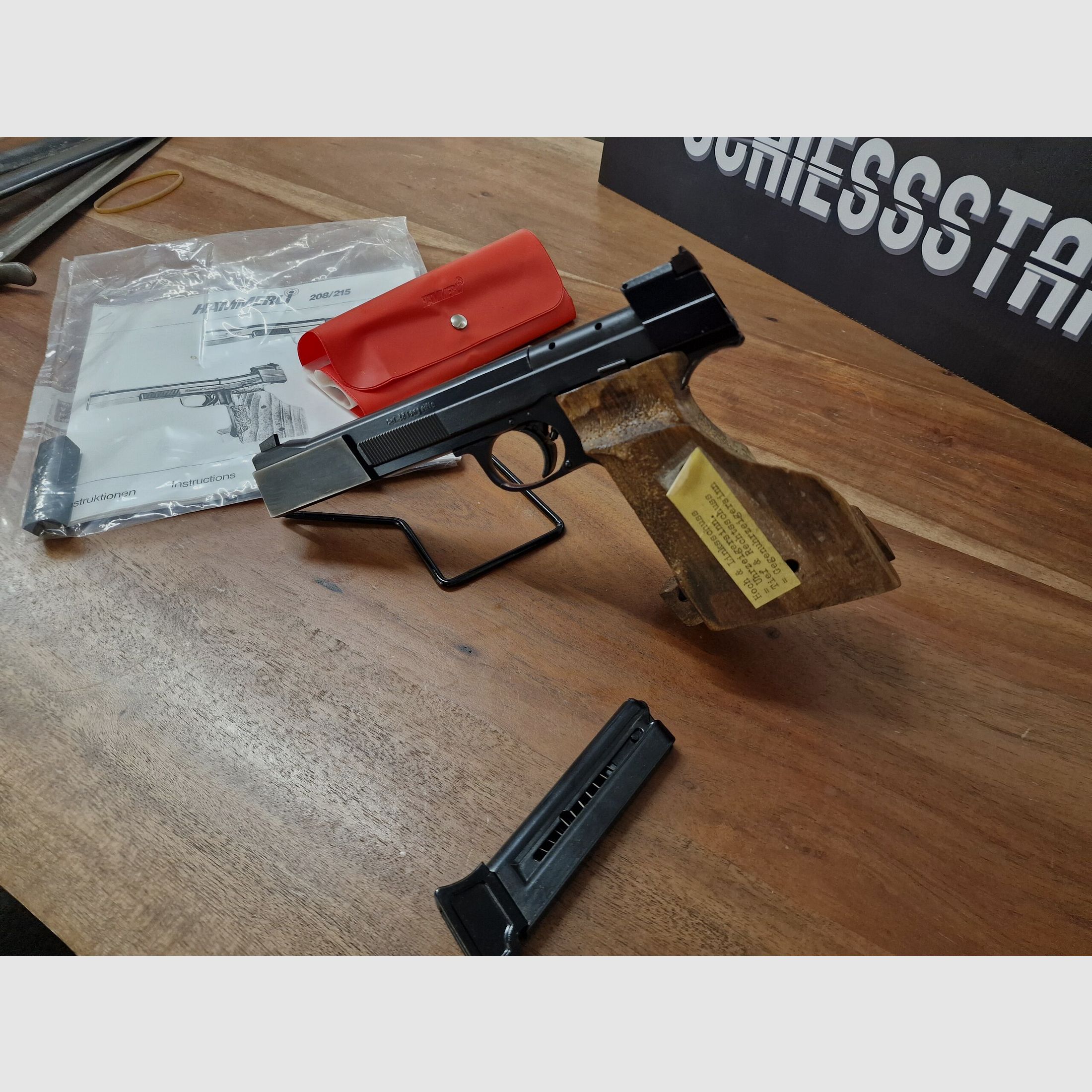 Hämmerli – pistool / 215 / .22 lr / gebruikt, afbeelding 3 van 6