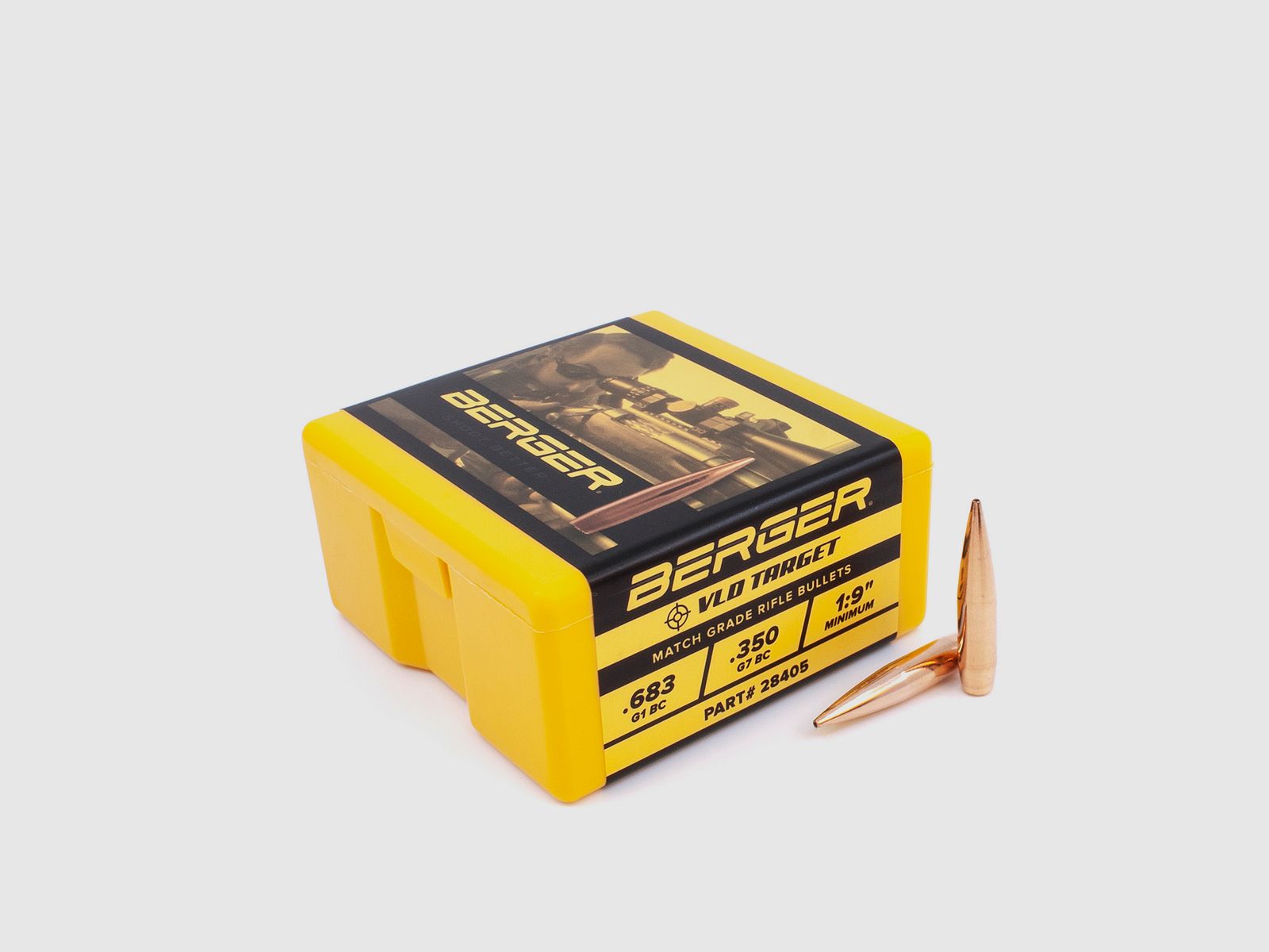 Berger Geschoss 7mm/.284 VLD Target 180GR 100 Stück