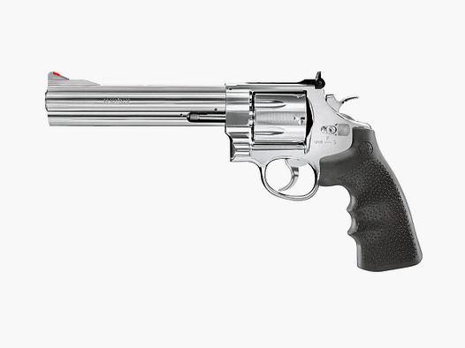 CO2 Softair Revolver Smith & Wesson 629 Classic 6.5 Zoll, Steel-Finish, schwarze Griffschalen, Kaliber 6 mm BB (P18)