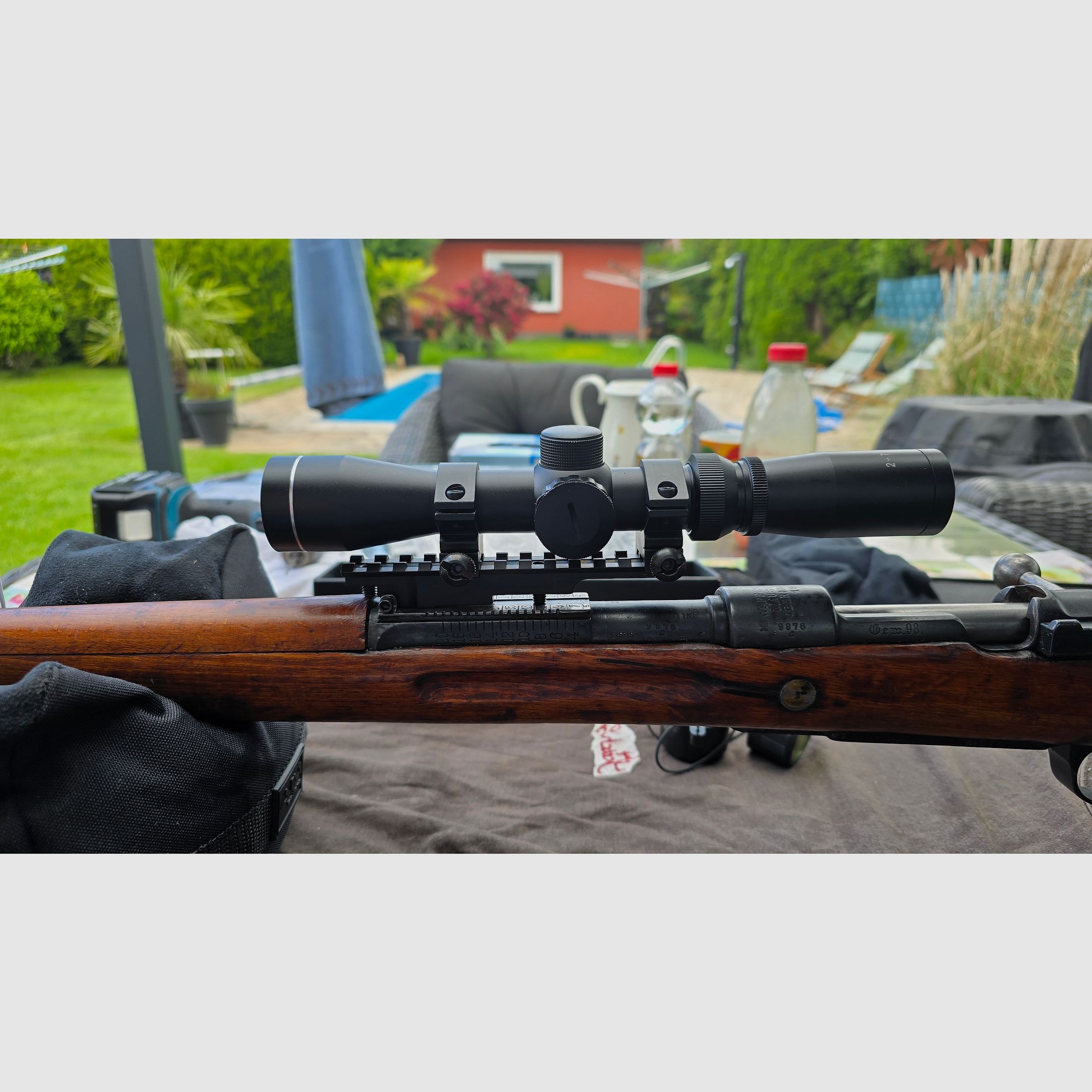 G98*Bj. 1918*Kal. 8x57 IS*Zielfernrohr*Gesamtlänge 1250 mm*Lauf 740 mm