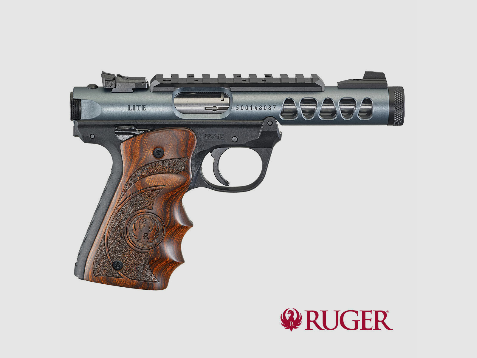 Ruger Mark IV 22/45 Lite Diamond Gray 4.4" - .22 lr