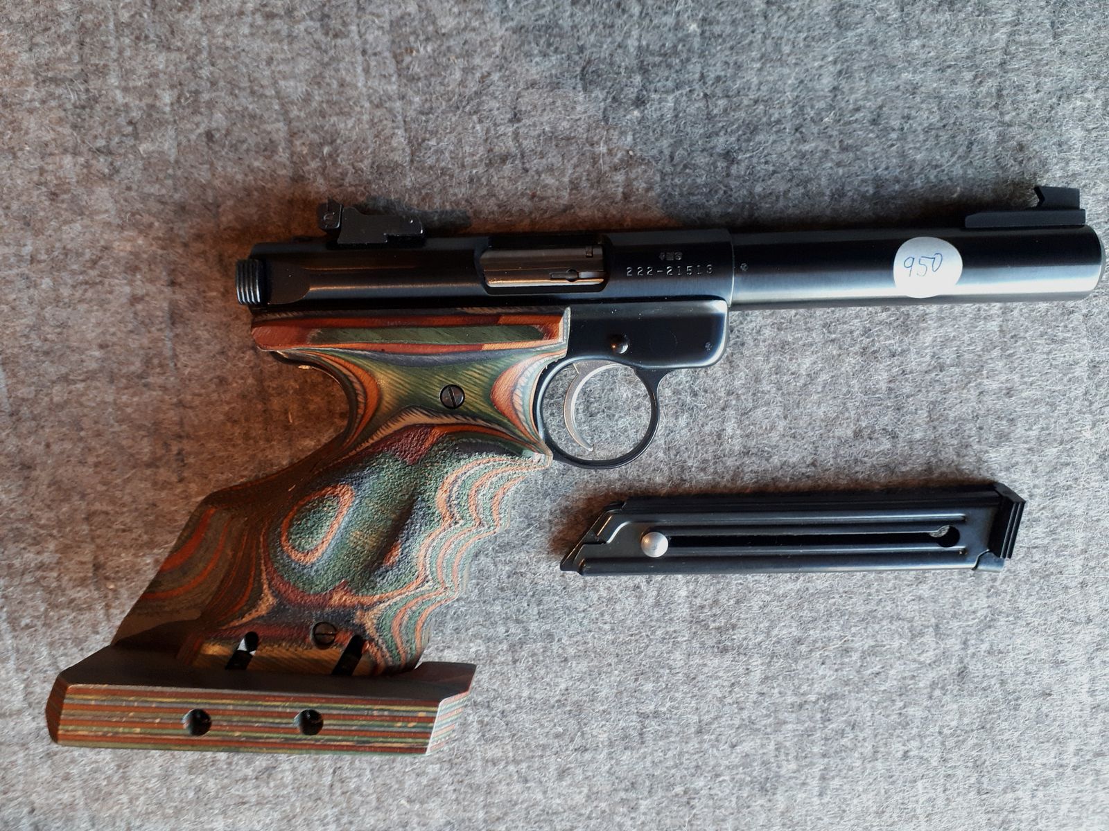 KK Pistol Ruger Mk. II.