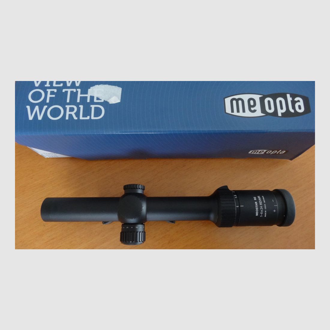 Meopta MEOPTA, ZIELFERNROHR 1-6X24 MEOSTAR R2 MIT SCHIENE
