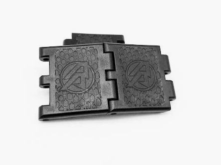 Double Alpha segmento di cintura LYNX nero