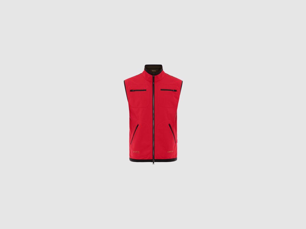 HÄRKILA KAMKO FLEECE VEST BROWN/RED, image 4 of 7