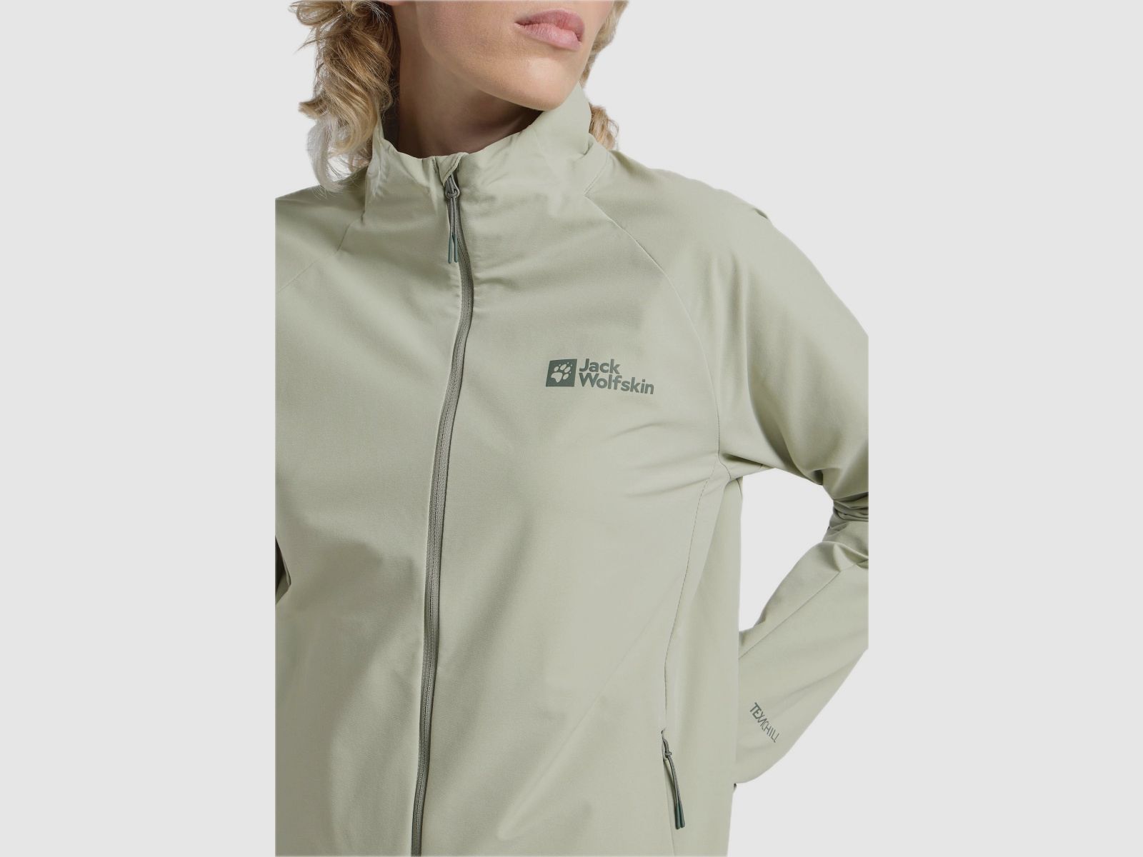 JACK WOLFSKIN Prelight Stride Jkt W Mint Leaf