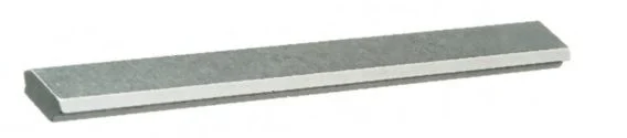 Weaver/Picatinny rail, raw steel, 200 mm, without slots, Recknagel