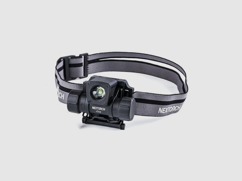 NEXTORCH oStar – Lampe Frontale LED avec Montage NVG pour Casques Tactiques