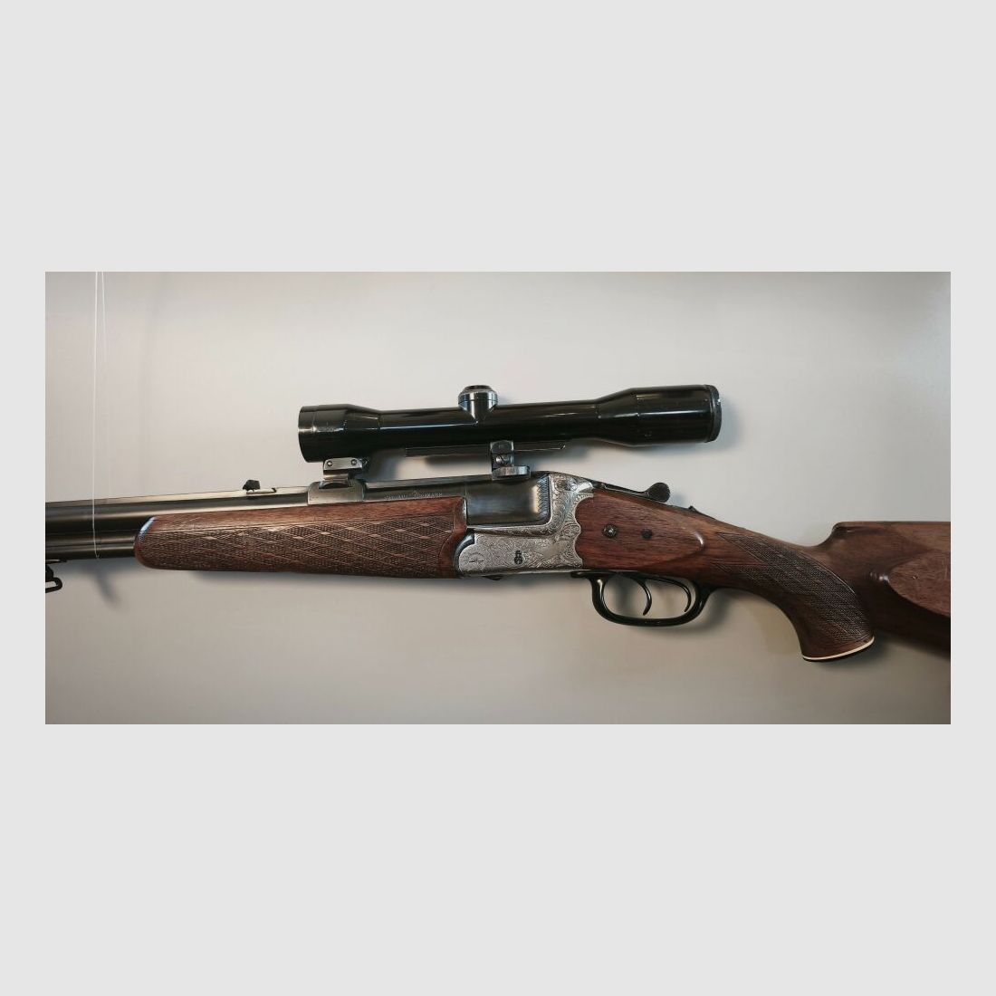 Heym Bockbüchsflinte mit Austauschlauf Bockdoppelflinte 7x65R;16/70