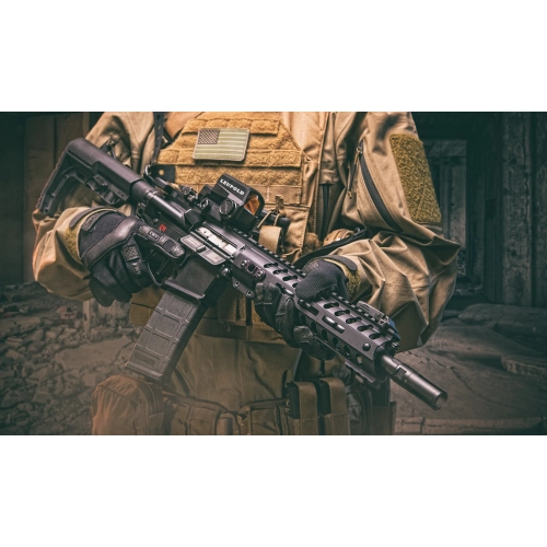Karabinek POF-USA RENEGADE PLUS 10,5 " Burnt Bronze, kal: 5.56x45mm NATO / .223 Rem, zdjęcie 3 z 4
