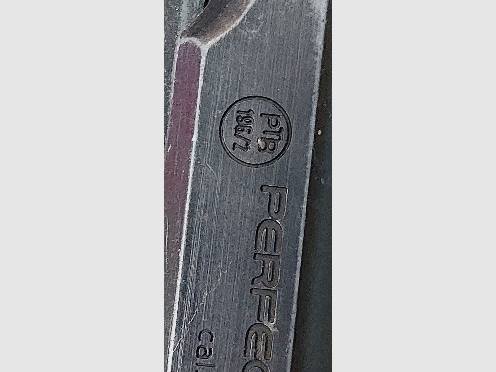 ⚠️SELTEN!⚠️ PERFECTA "El Alamein" Schreckschuss Pistole 8 mm P.A.K (PTB 196/2)