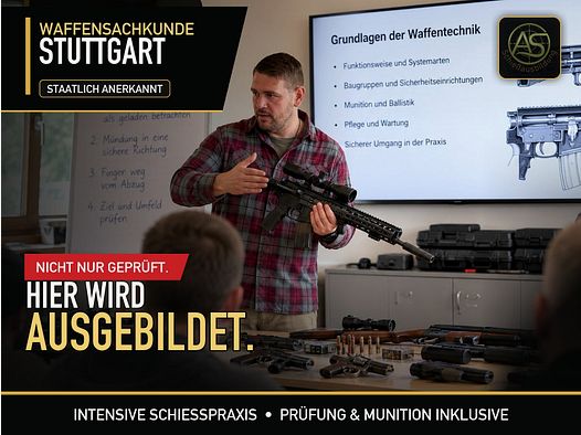 Pericia de Armas Stuttgart 13–14.11.2026 | Deporte y Profesión