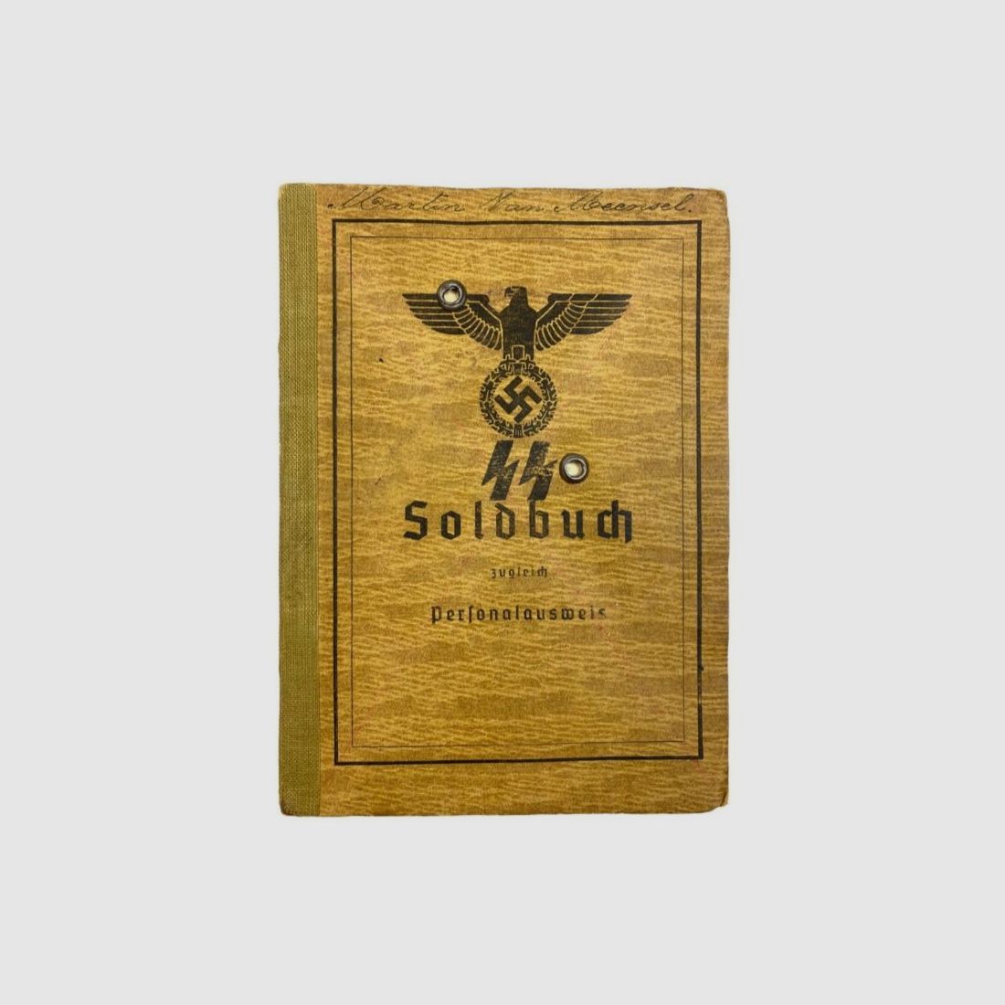 Soldbuch SS Legion Flandern aus Wk2
