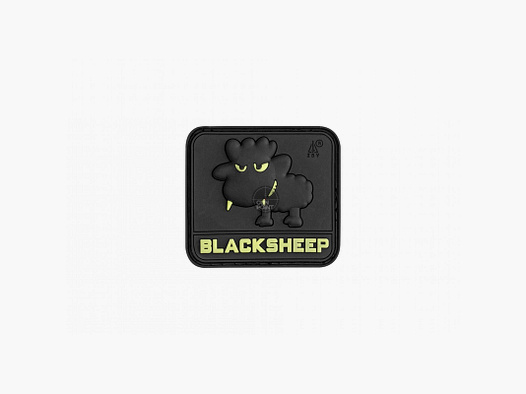 Little Black Sheep Rubber Patch