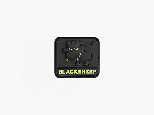 Little Black Sheep Rubber Patch