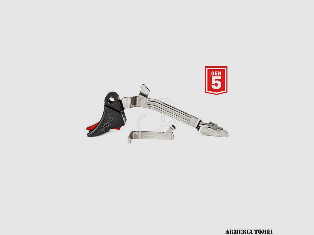 ZEV – PRO TRIGGER UPGRADE BAR KIT GEN5 BLK/RED
