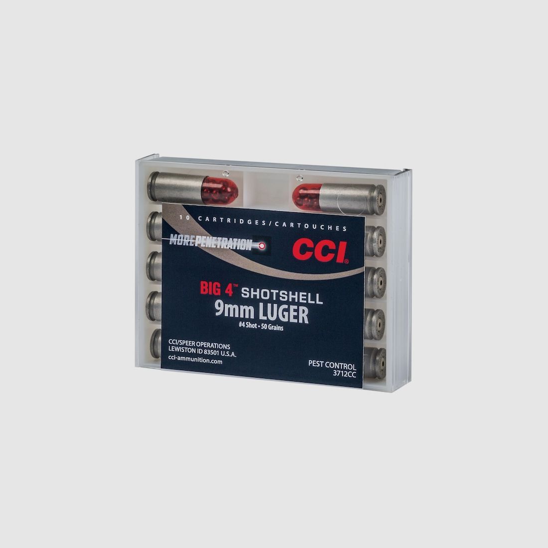 Cartuccia a pallini CCI 9mm Luger 45GR 10 cartucce