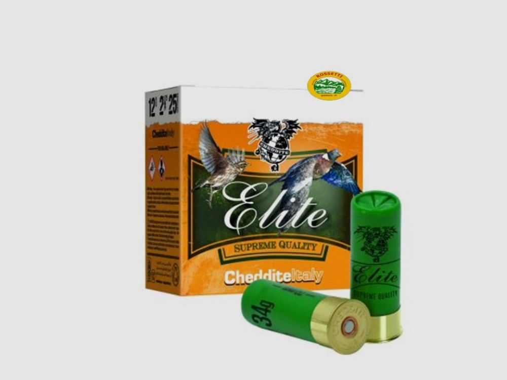 CHEDDITE Patronen ELITE HP 34 Kal.12 gr.34 pb.6 spezielle Taube
