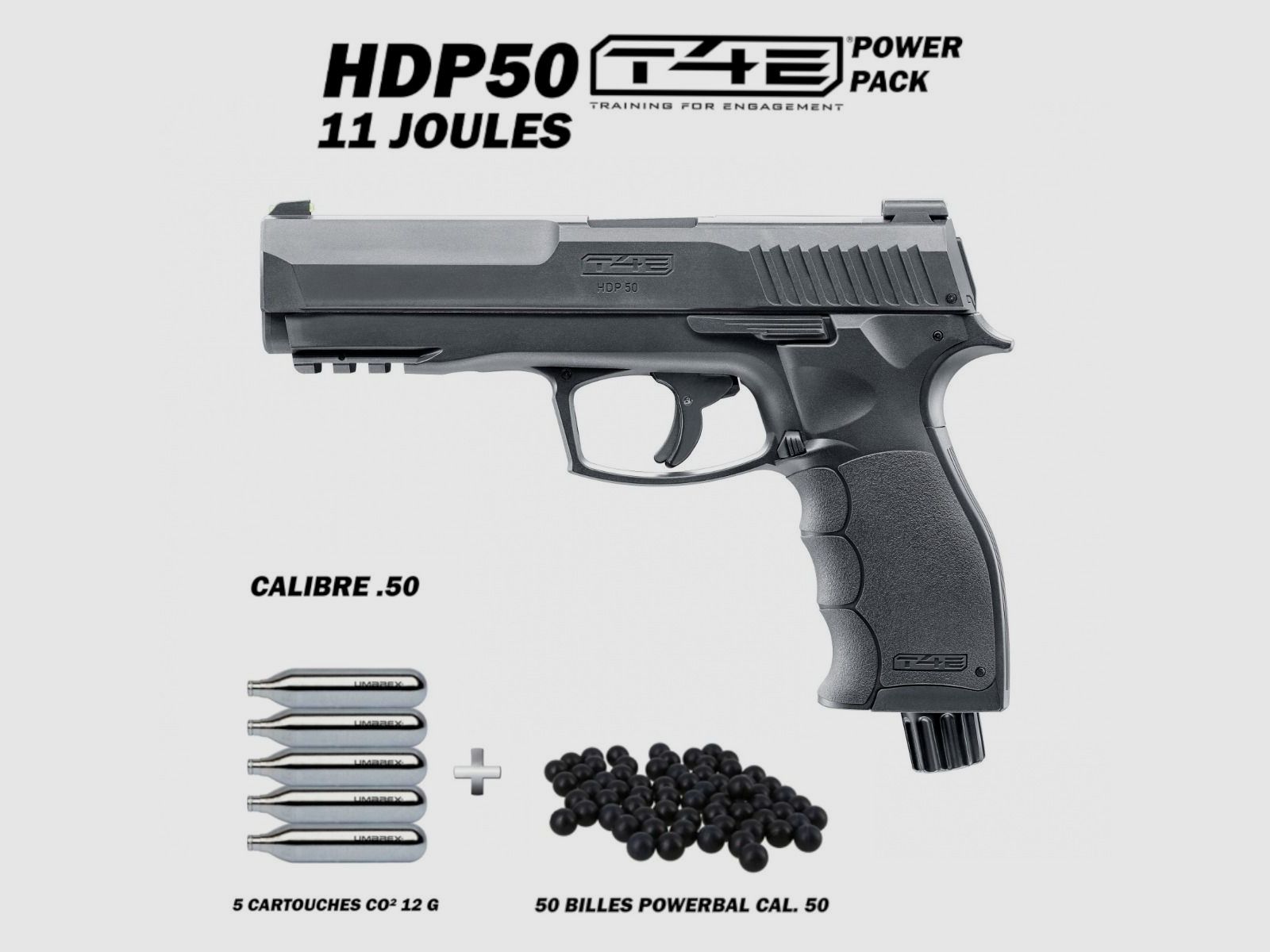 Umarex T4E HDP 50 - 11 Joule im Paket, Bild 2 von 10