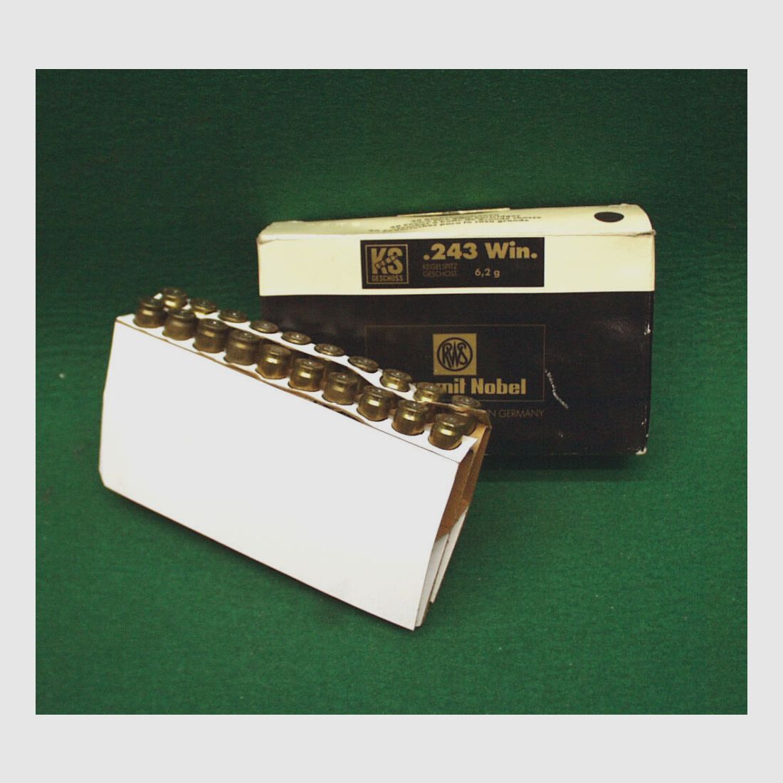 RWS Hülsen .243win., gebraucht