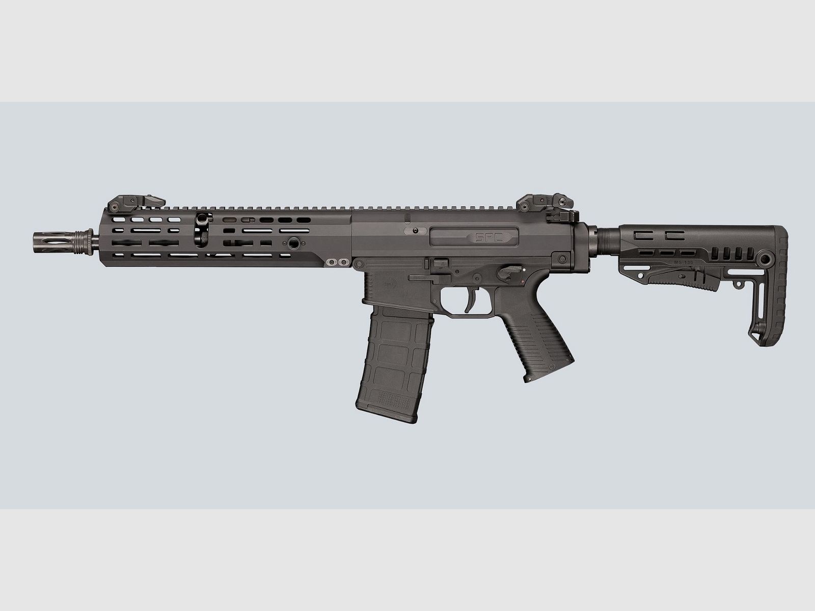 SL Gewehr B&T SPC223, Schwarz, .223 Rem., für AR15 Magazine, Bild 2 von 2
