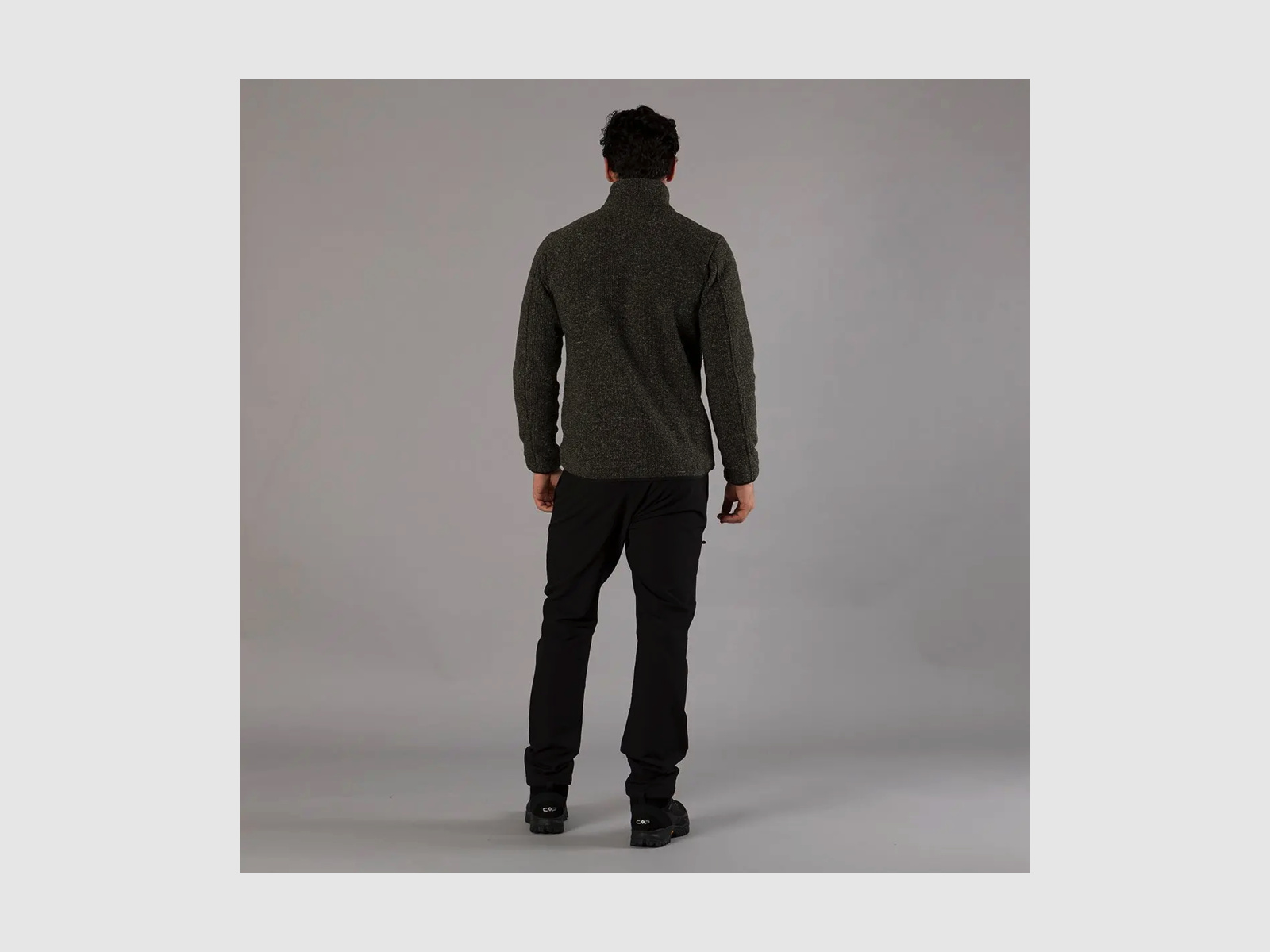 CMP Fleece Jacke Heren recycelt Forest Mel.