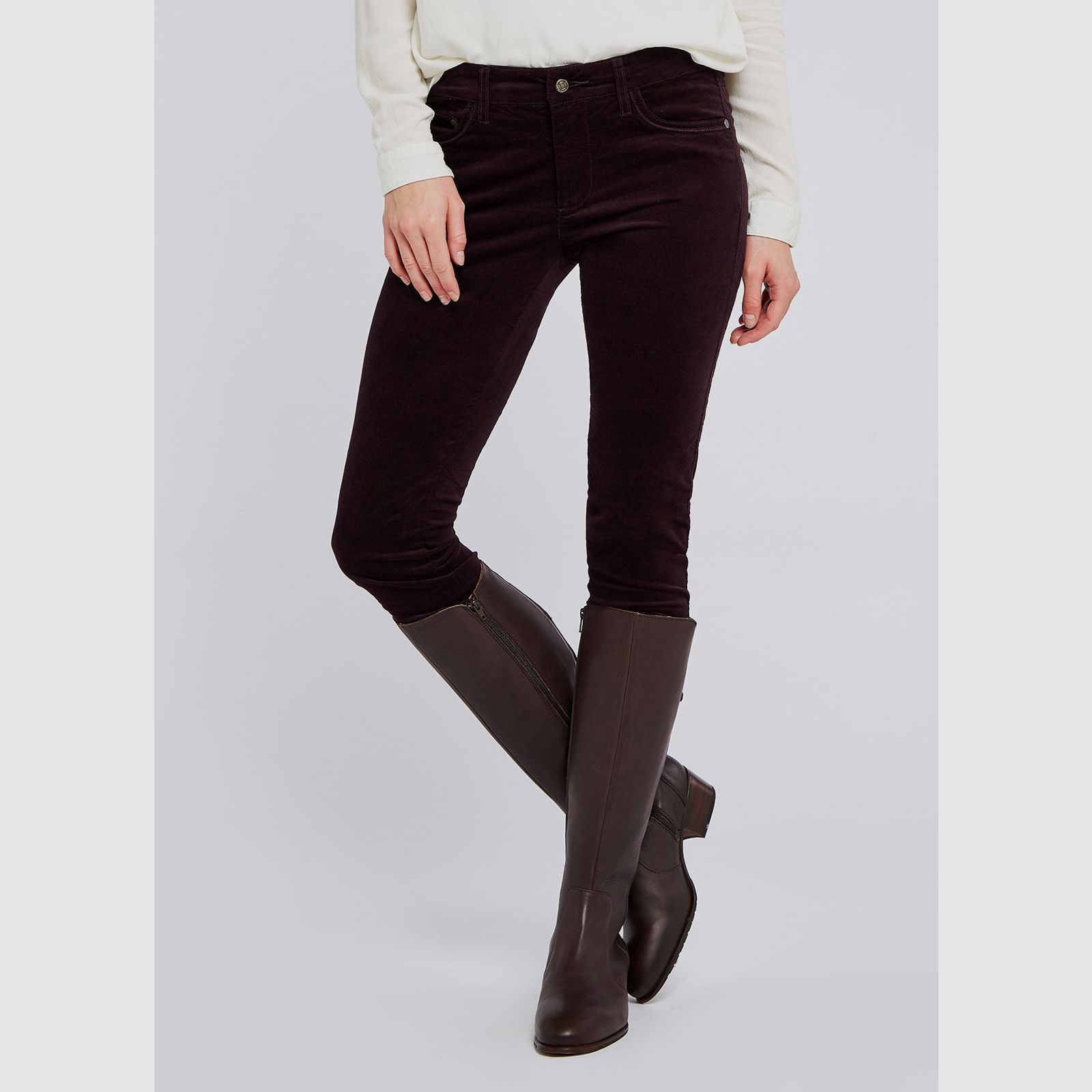 Dubarry of Ireland Pantalon en velours côtelé Honeysuckle ruby