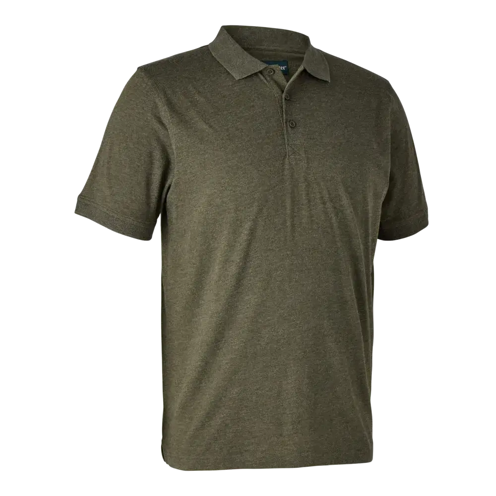 Jagd-Polo Deerhunter Gunnar Adventure Grün Melange, Bild 2 von 6