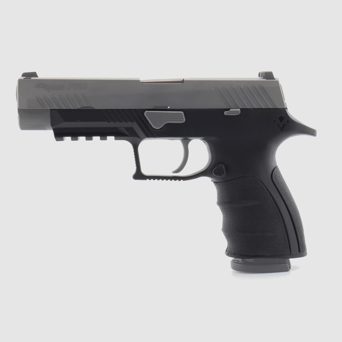 Neu: MIRZON Griffmodul / Griffstück für Sig Sauer P320 Pistole Enhanced Black - frei verkäuflich ohne EWB! - X5 X-Five SIG Polymerpistole Griffrahmen
