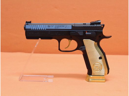 CZUB Ha.Pistole 9mmLuger CZUB CZ SHADOW2 OR Optics Ready Golddigger 122mm Lauf/ für Red Dot Sight CZ75