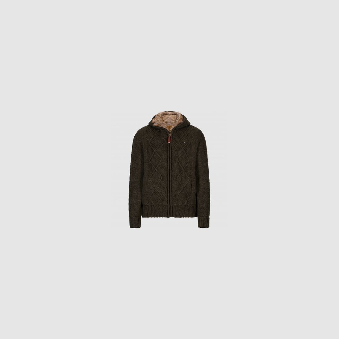 il Lago Prestige Veste en Laine Hordaland Homme (Olive) | XXXL