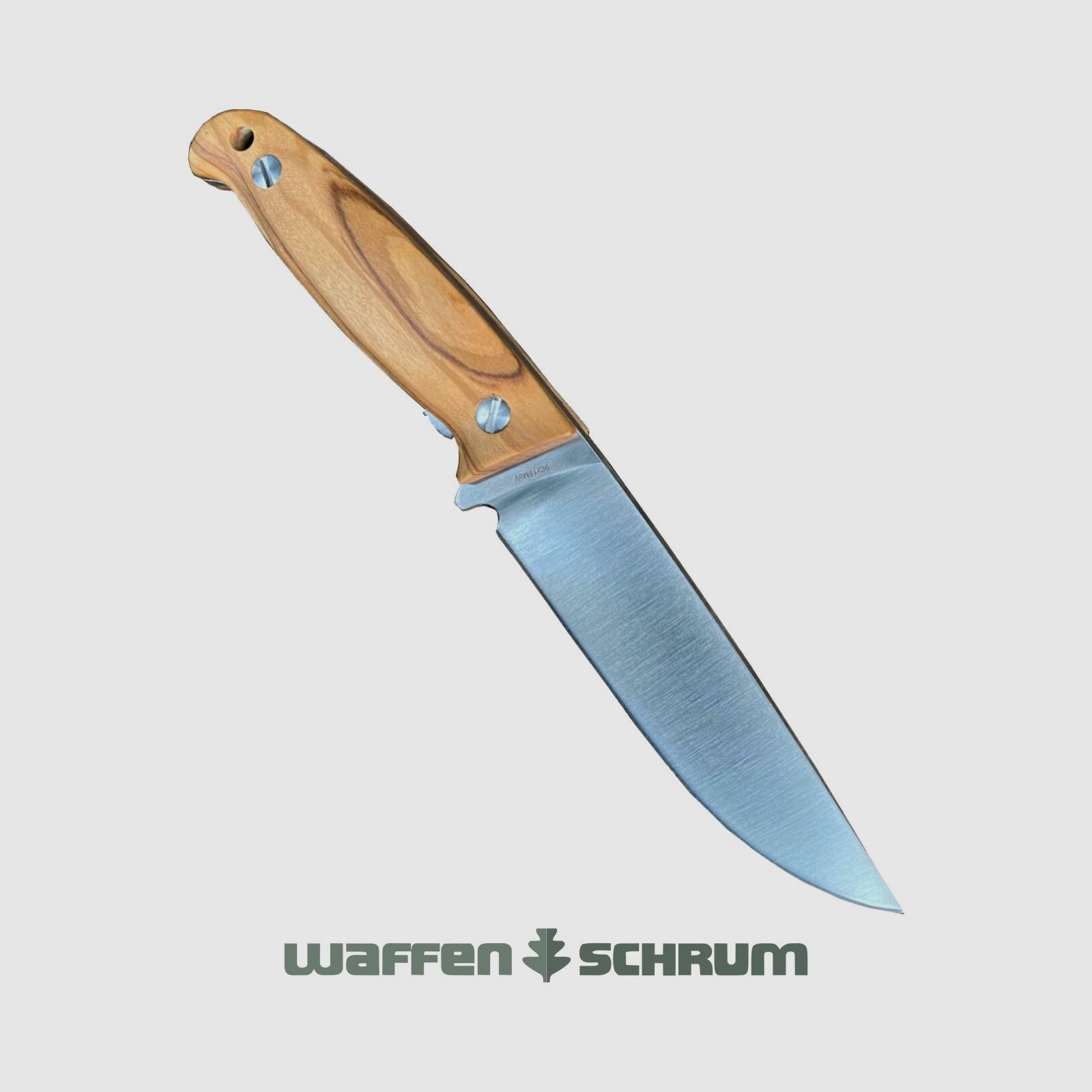 Original Wanger WOC II Plus in legno d'olivo Lunghezza lama: 11,5 cm Fodero in Kydex