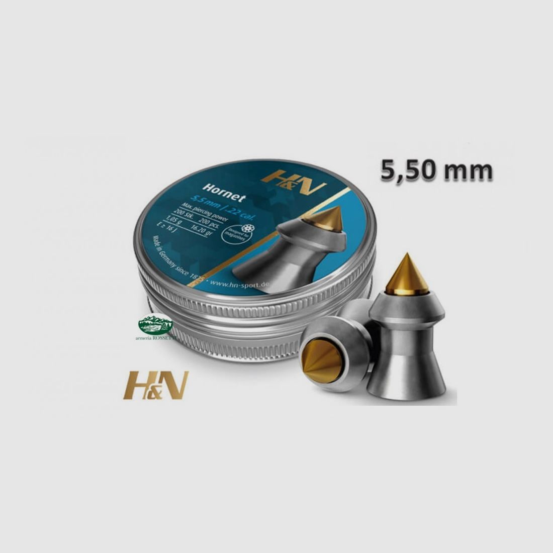 H&N SPORT Bullets HORNET cal. 5.50mm 1.05gr
