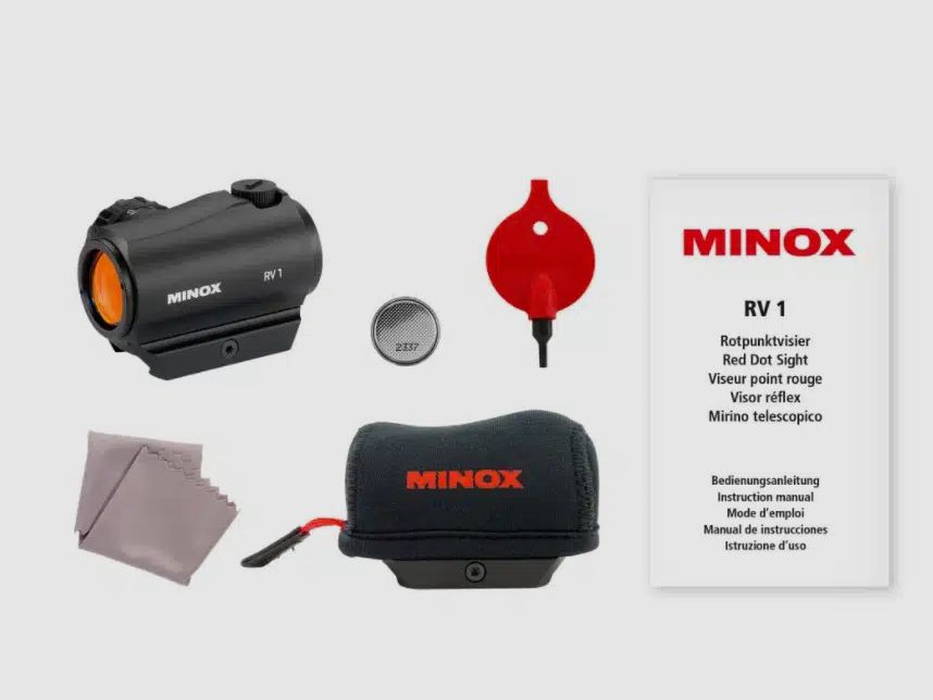 MINOX RV 1 Visor de punto rojo