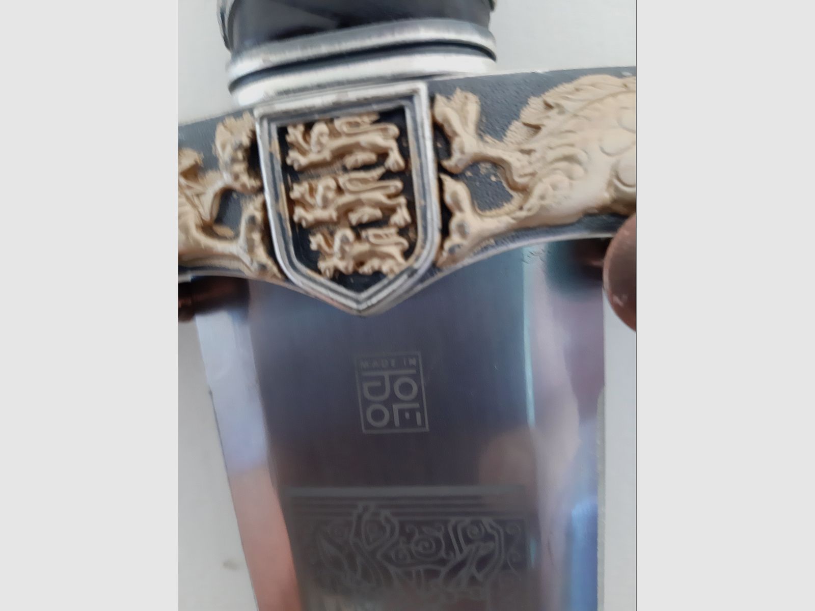 COLLECTOR'S SWORD of KING RICHARD THE LIONHEART