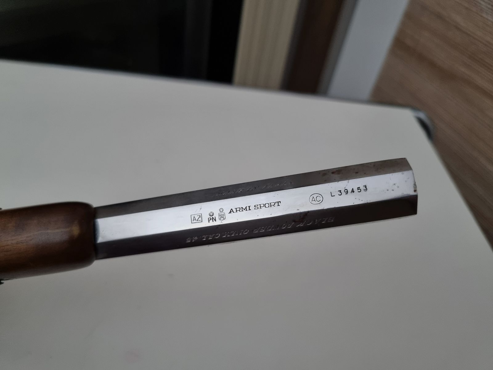 Front-loading pistol Armi Sport, model: Le Page LePage, caliber .45