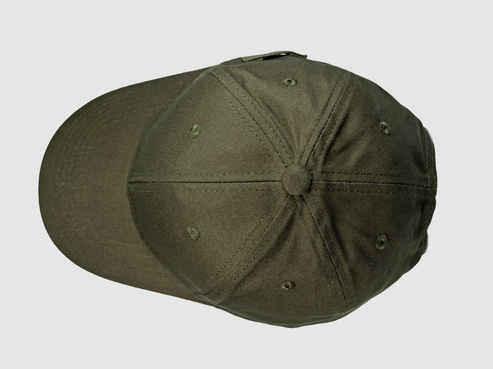 Basecap oliv mit Bruchlasche -