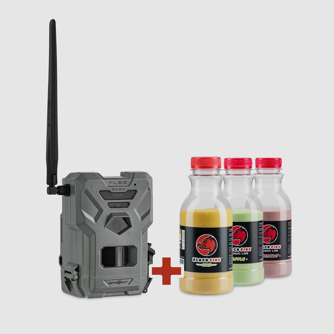 BLACK FLEX Bundle 2 - SPYPOINT FLEX-DARK + BLACK FIRE Nordic Line