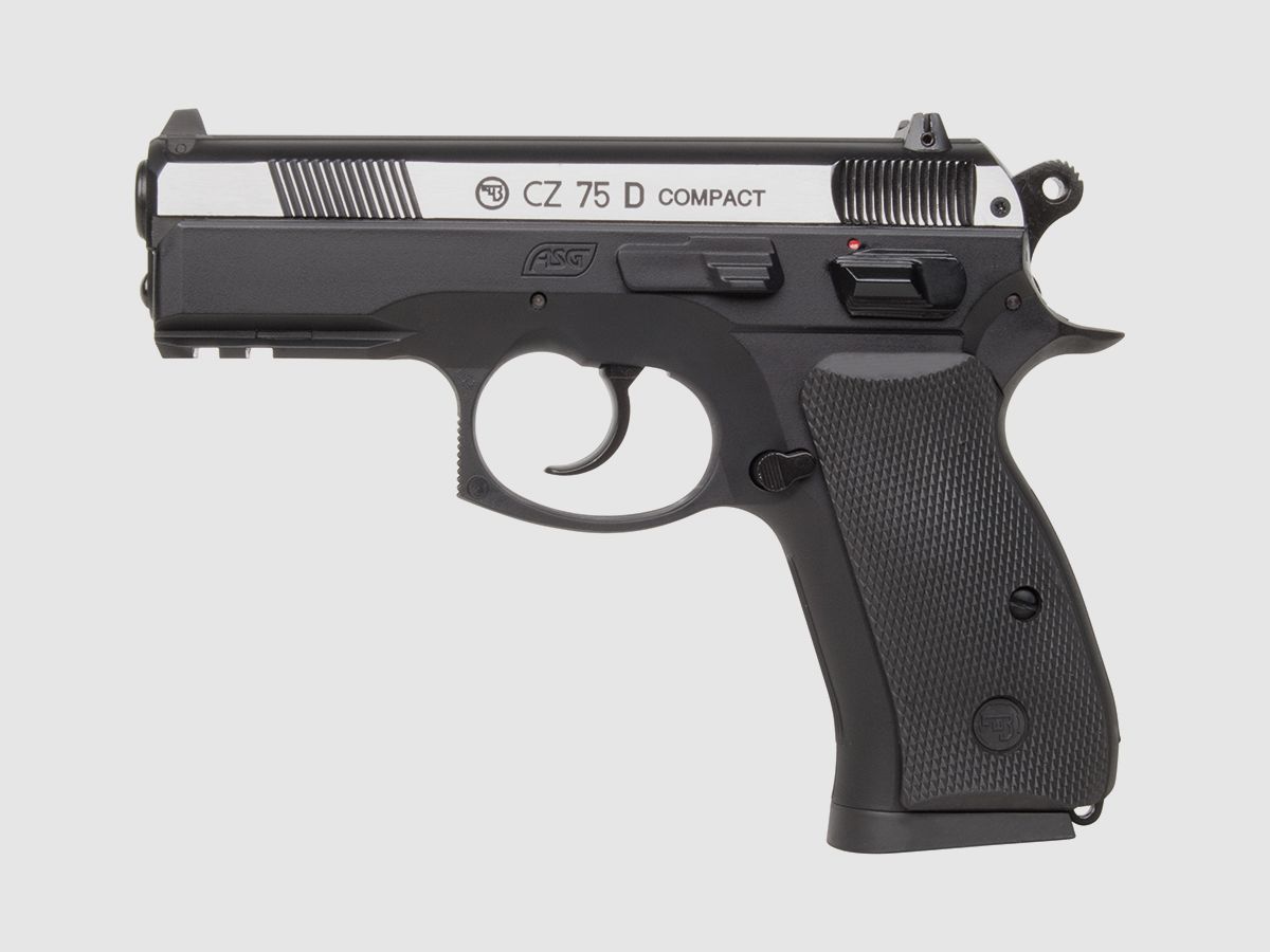 CZ 75D Compact Bicolor 4,5mm BB - Sprężone powietrze Co2 Non BlowBack