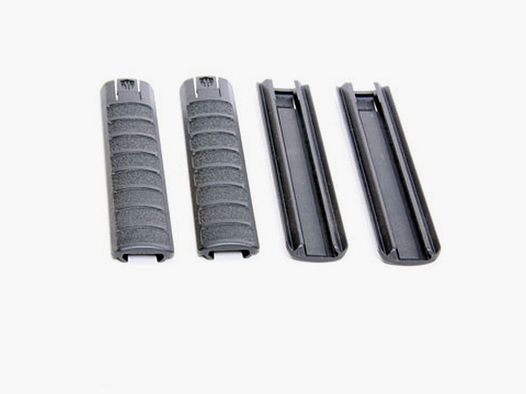 Archangel Extended Rail Covers (4) Pack - Black Polymer