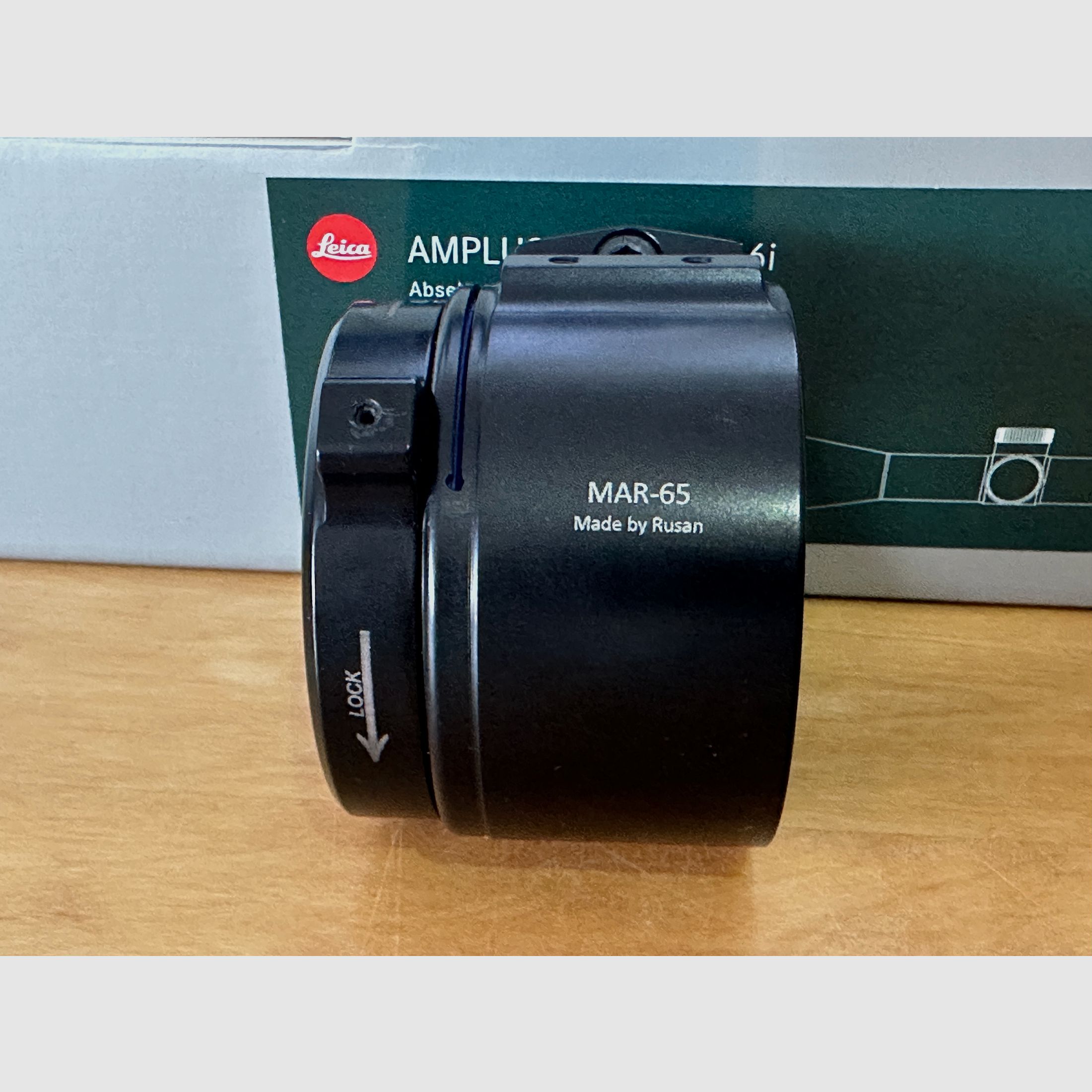 Leica Amplus 6 2.5-15x56i incl. ERATAC block mount