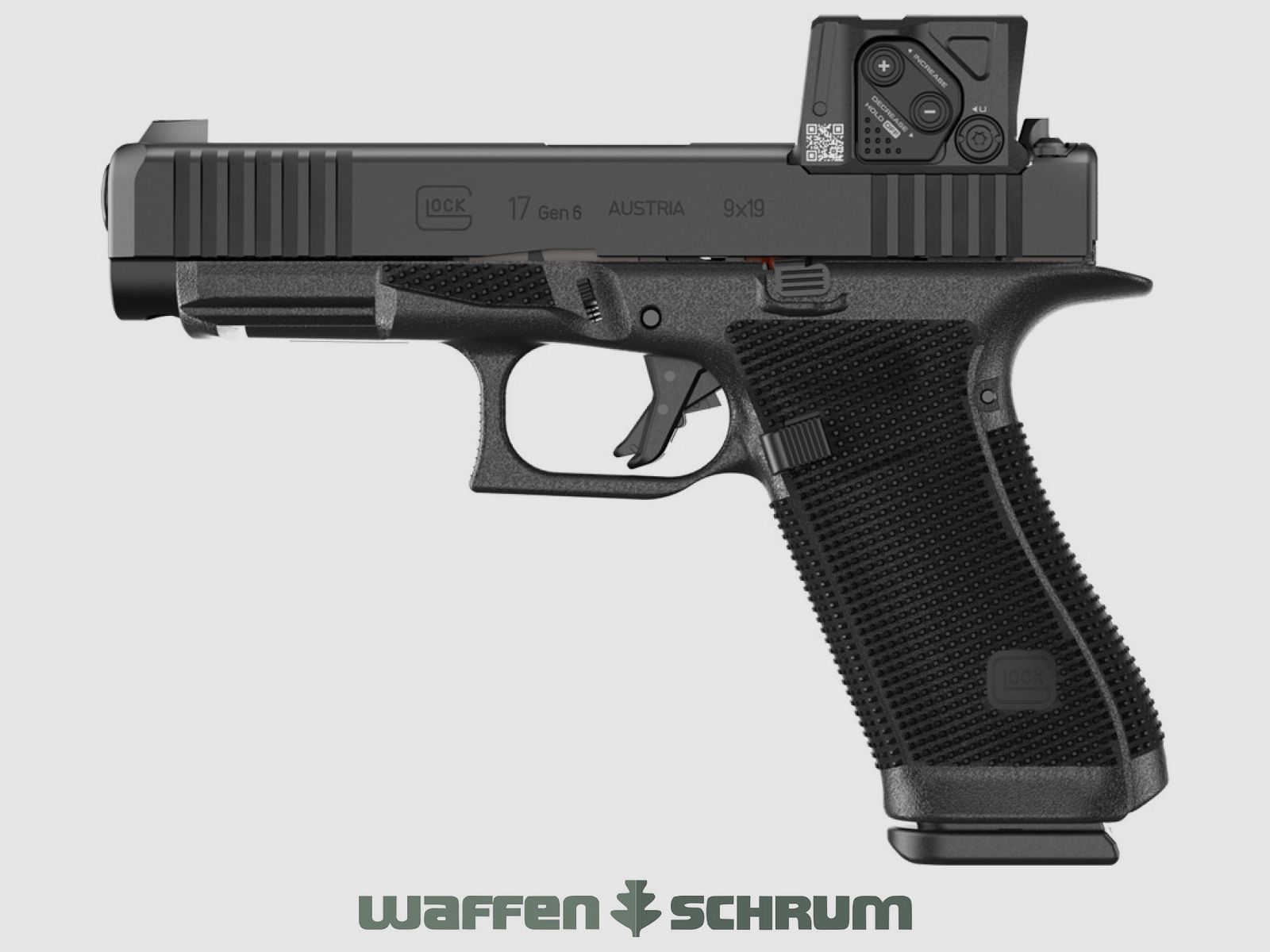 Glock G17 GEN.6 A-CUT AIMPOINT COA 9mmLuger 17 disparos - 1 cargador de repuesto