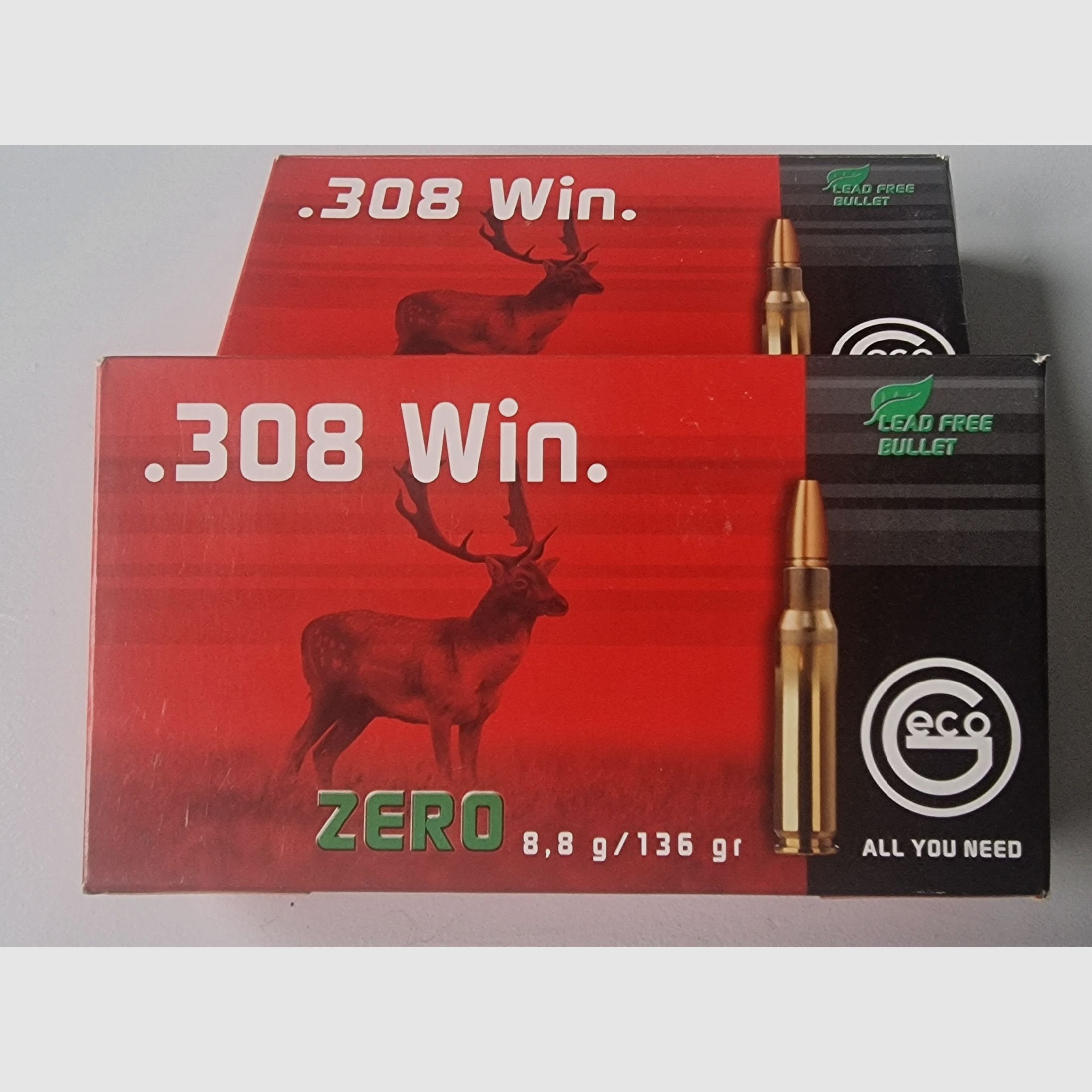 GECO ZERO .308 8,8g/136gr 33Patr.