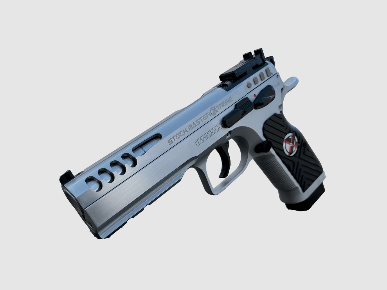 PISTOLE TANFOGLIO STOCK MASTER XTREME OPTIC 9X19 CHROME, Bild 3 von 3