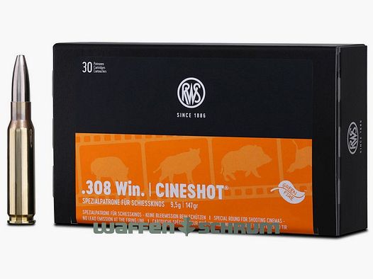 RWS Cineshot 9,5g - 147gr .308Win 30er Pck.