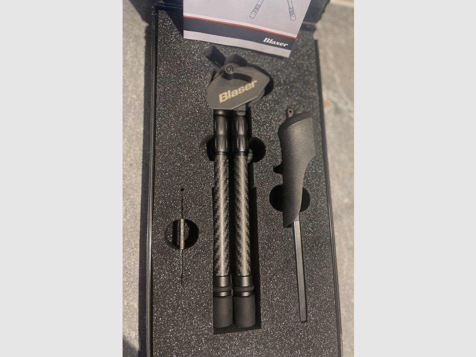 Blaser Carbon BiPod Set R8 PS 17mm