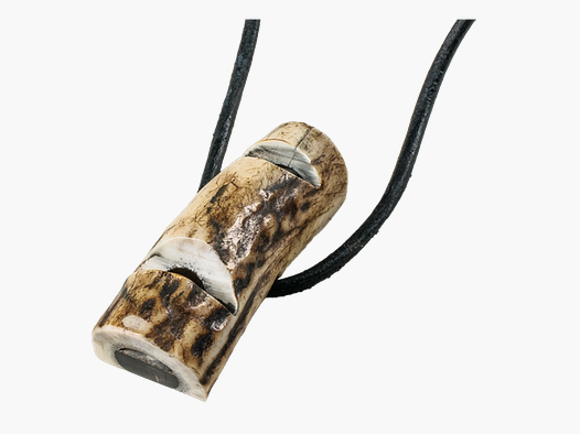 Dog combination call roe deer antler